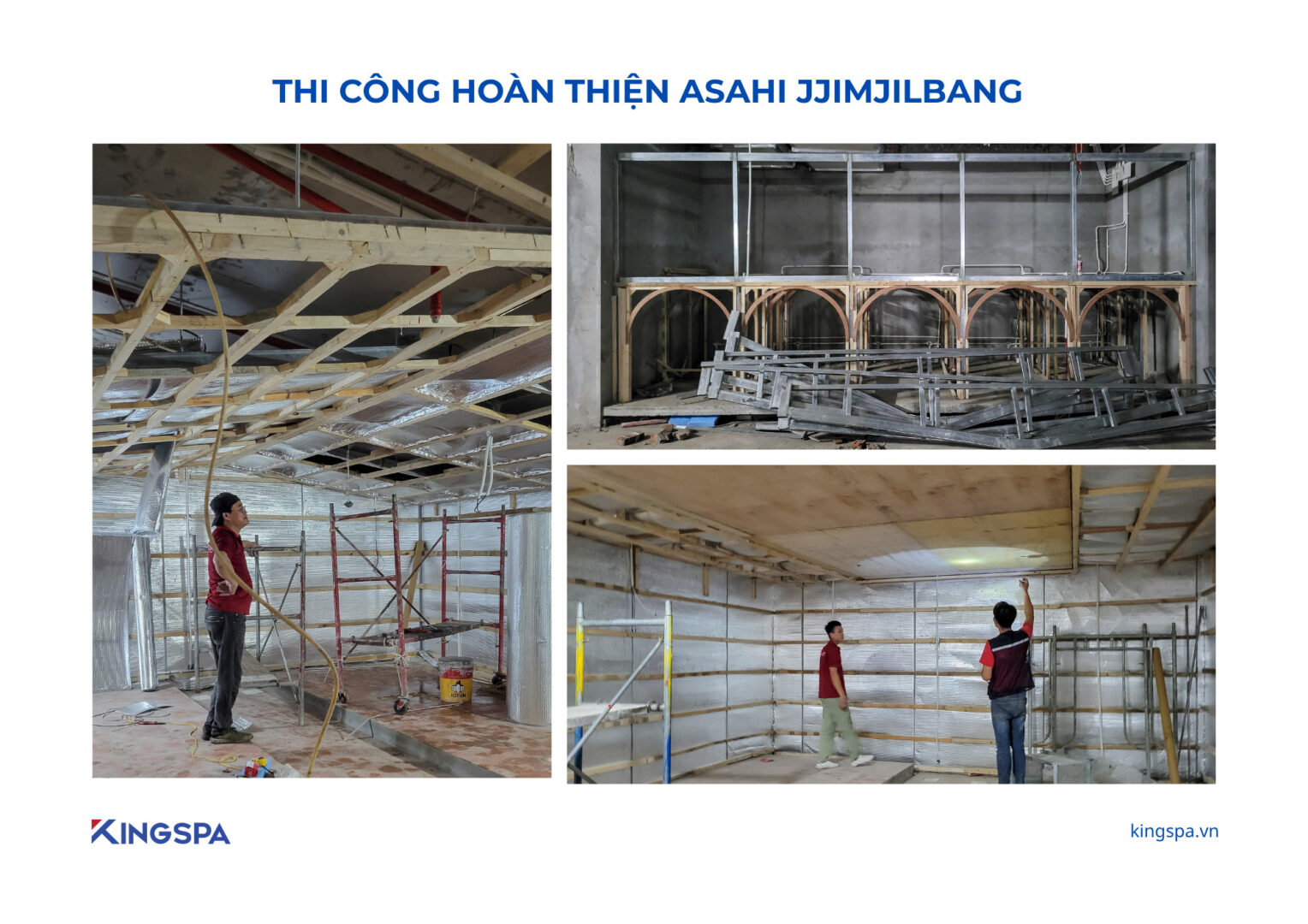 KingSpa thi công trọn gói dự án Ashi Jjimjilbang - Viện dưỡng lão Phương Đông